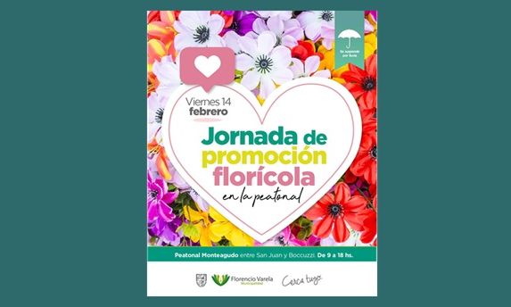 F. Varela – Jornada de promoción florícola, especial  San Valentín